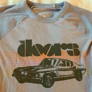 Vintage The Doors Aerie Long Sleeve Cropped
